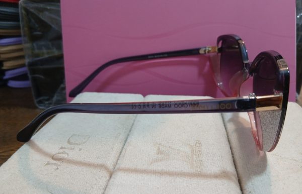 عینک آفتابی زنانه uv400 برند جیمی چو - تصویر 3