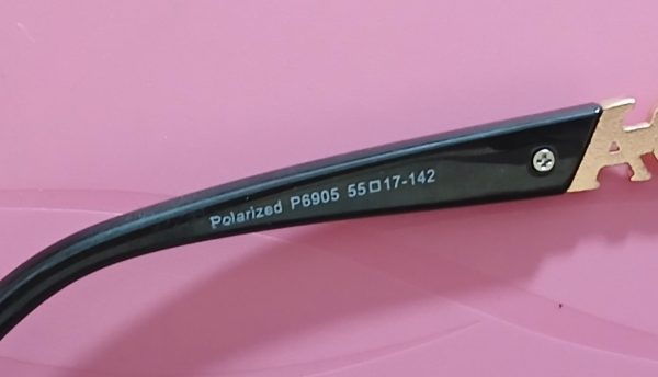 عینک آفتابی زنانه پلتریزه uv400برند پرادا - تصویر 2